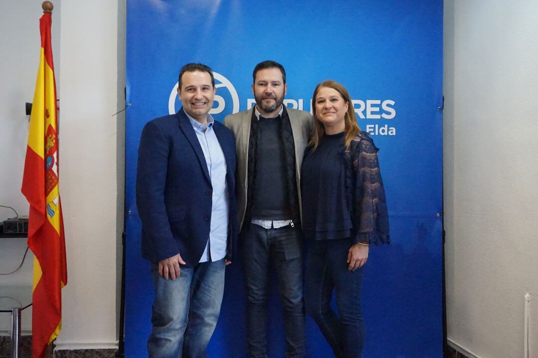 Francisco Vidal, Francisco Muñoz y Vicky Deltell