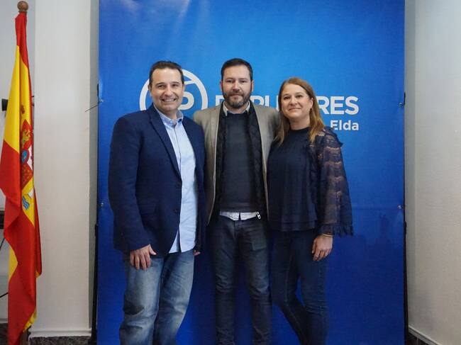 Francisco Vidal, Francisco Muñoz y Vicky Deltell