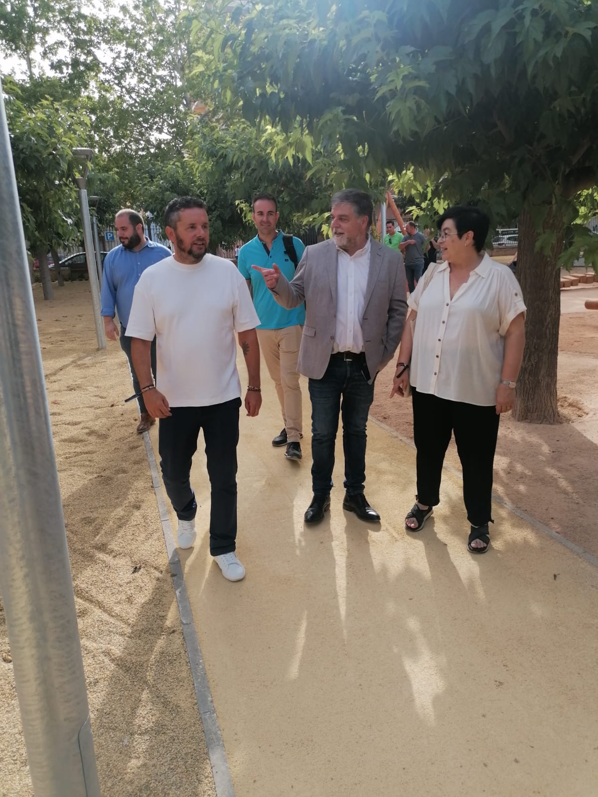 Momento de la inauguración