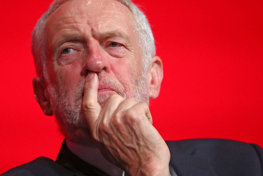 Jeremy Corbyn en la conferencia aunal del Partido Laborista en Liverpool