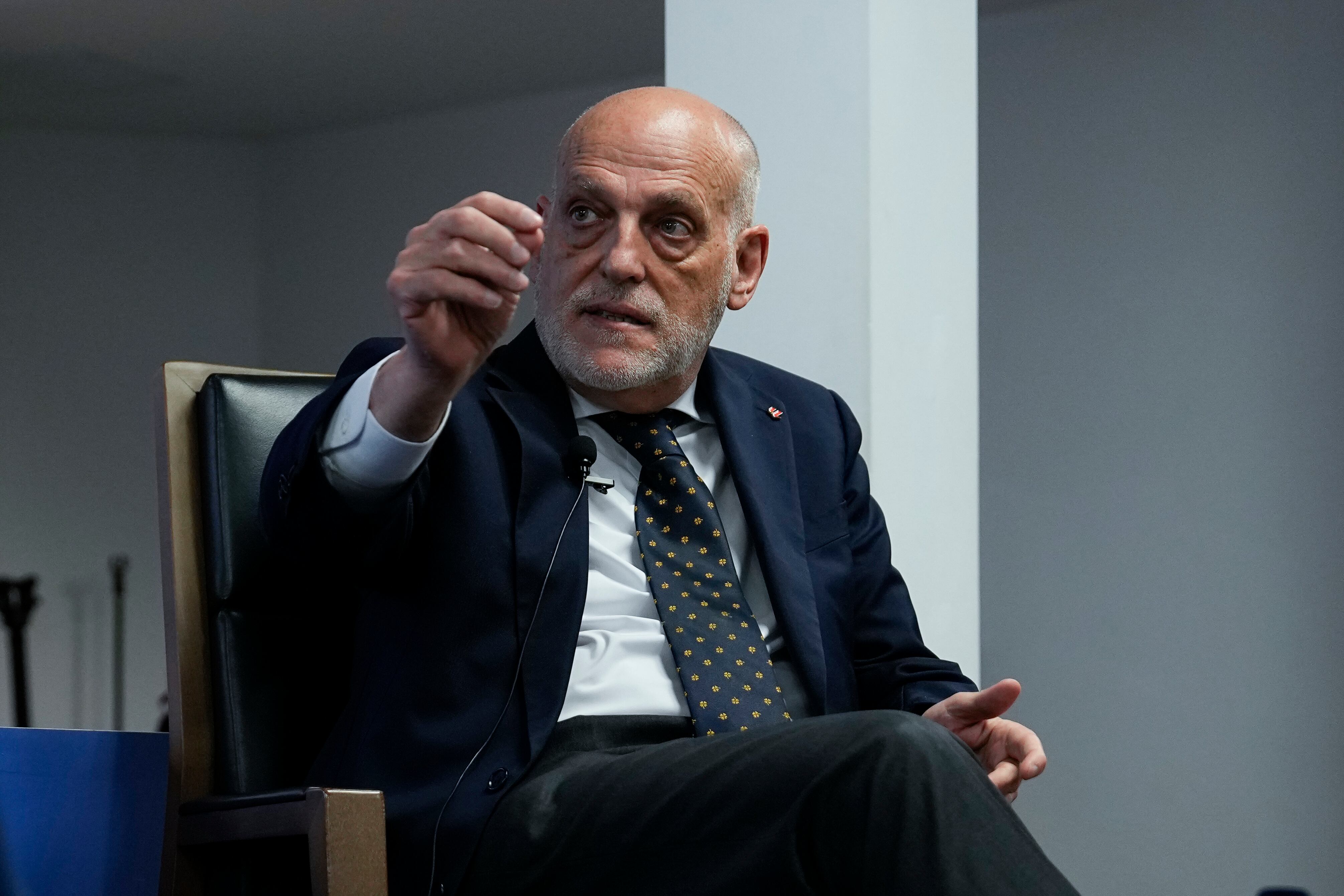 Imagen de archivo de Javier Tebas, presidente de LaLiga