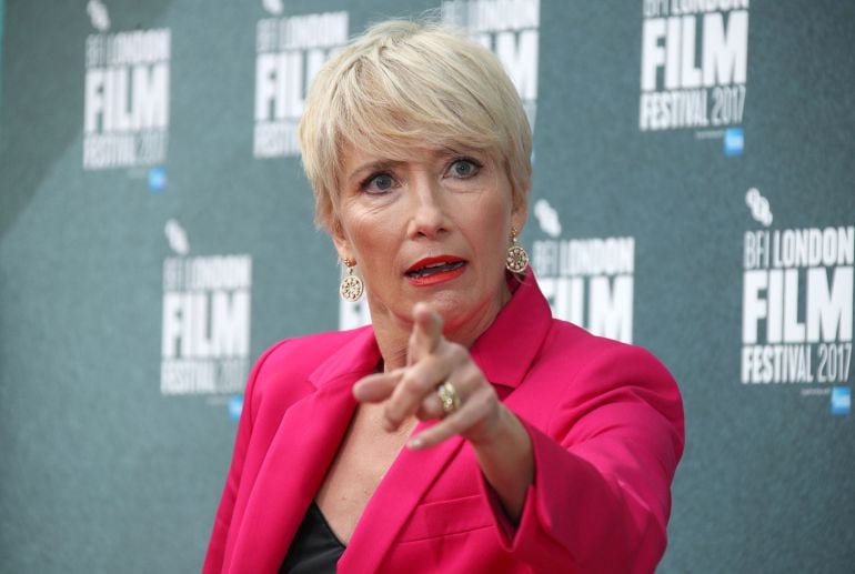 La actriz Emma Thompson, durante el estreno de &#039;The Meyerowitz Stories&#039;