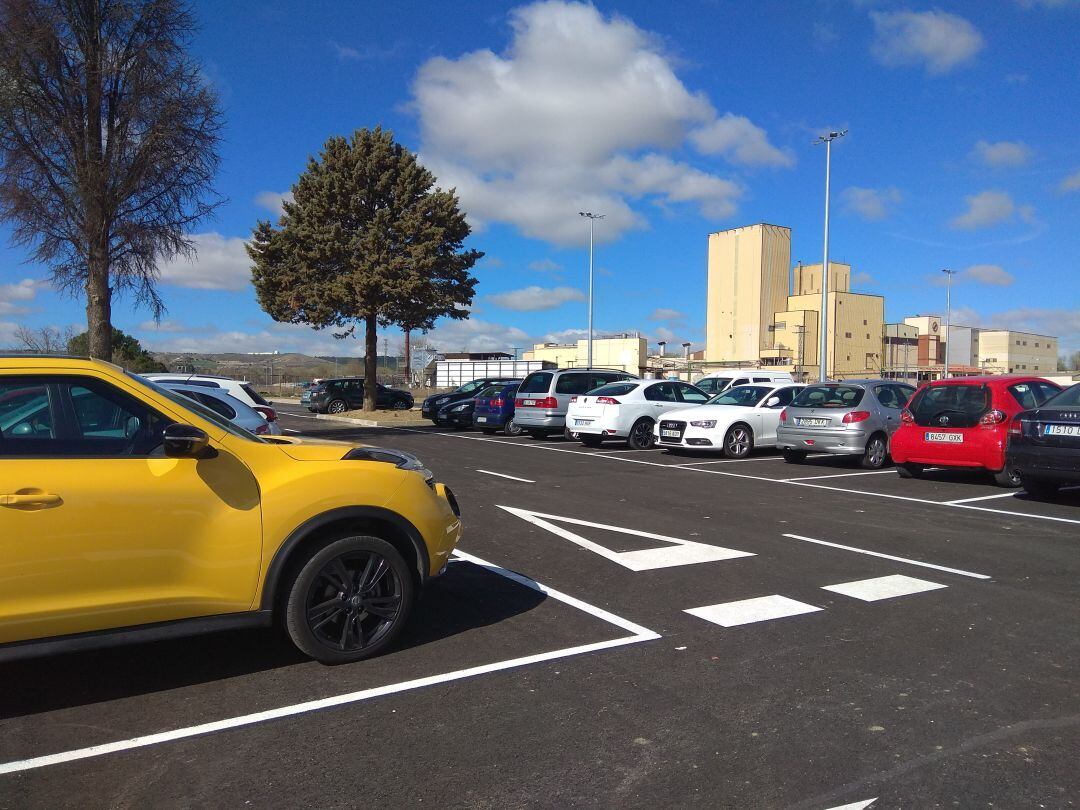 Nuevo aparcamiento del Hospital de Palencia