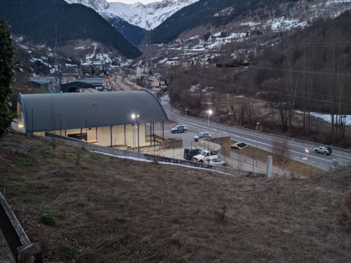 Foto d'arxiu de la comissaria dels Mossos a la Val d'Aran.