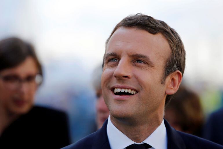 El presidente de la República francesa, Emmanuel Macron. 