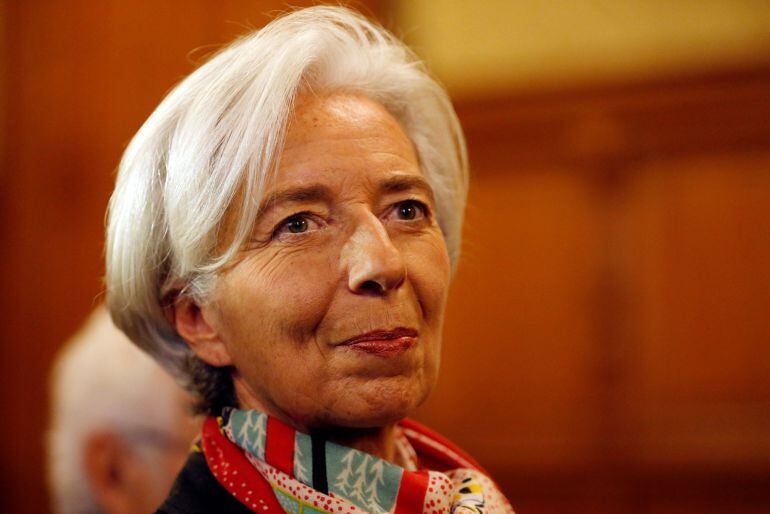 La directora gerente del Fondo Monetario Internacional, Christine Lagarde