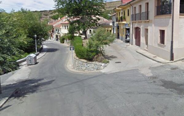 Calle del Rosario en Segovia