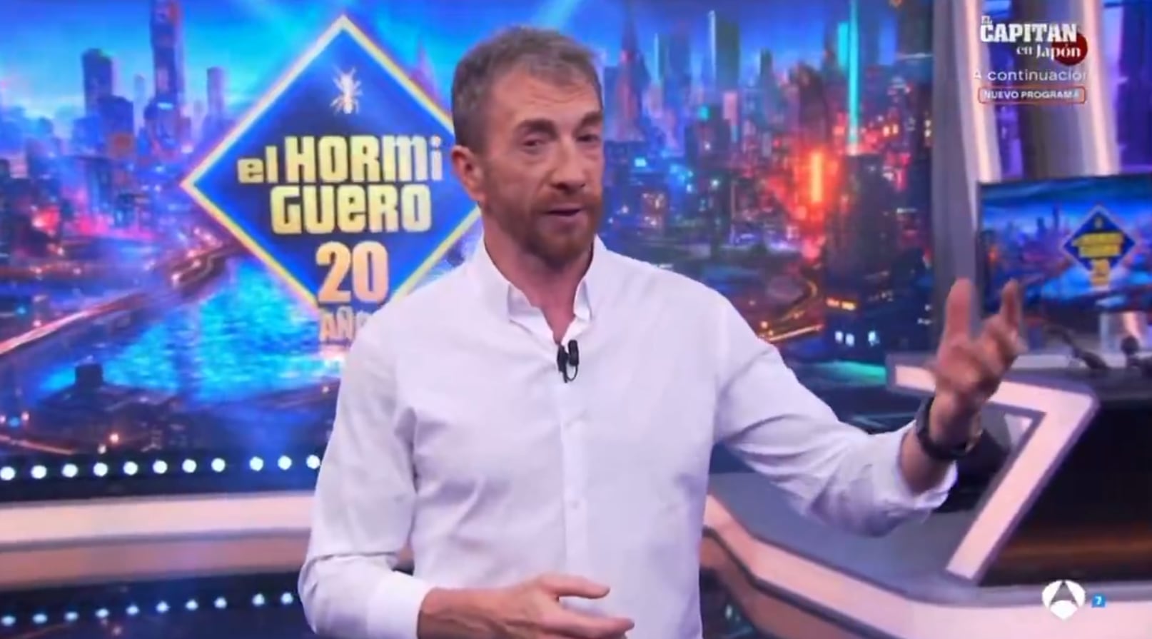 Pablo Motos en El Hormiguero.