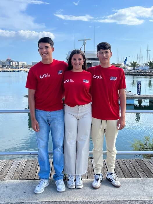 El malagueño Roberto Aguilar, participante en el Campeonato de Europa de vela en aguas de Vilamoura