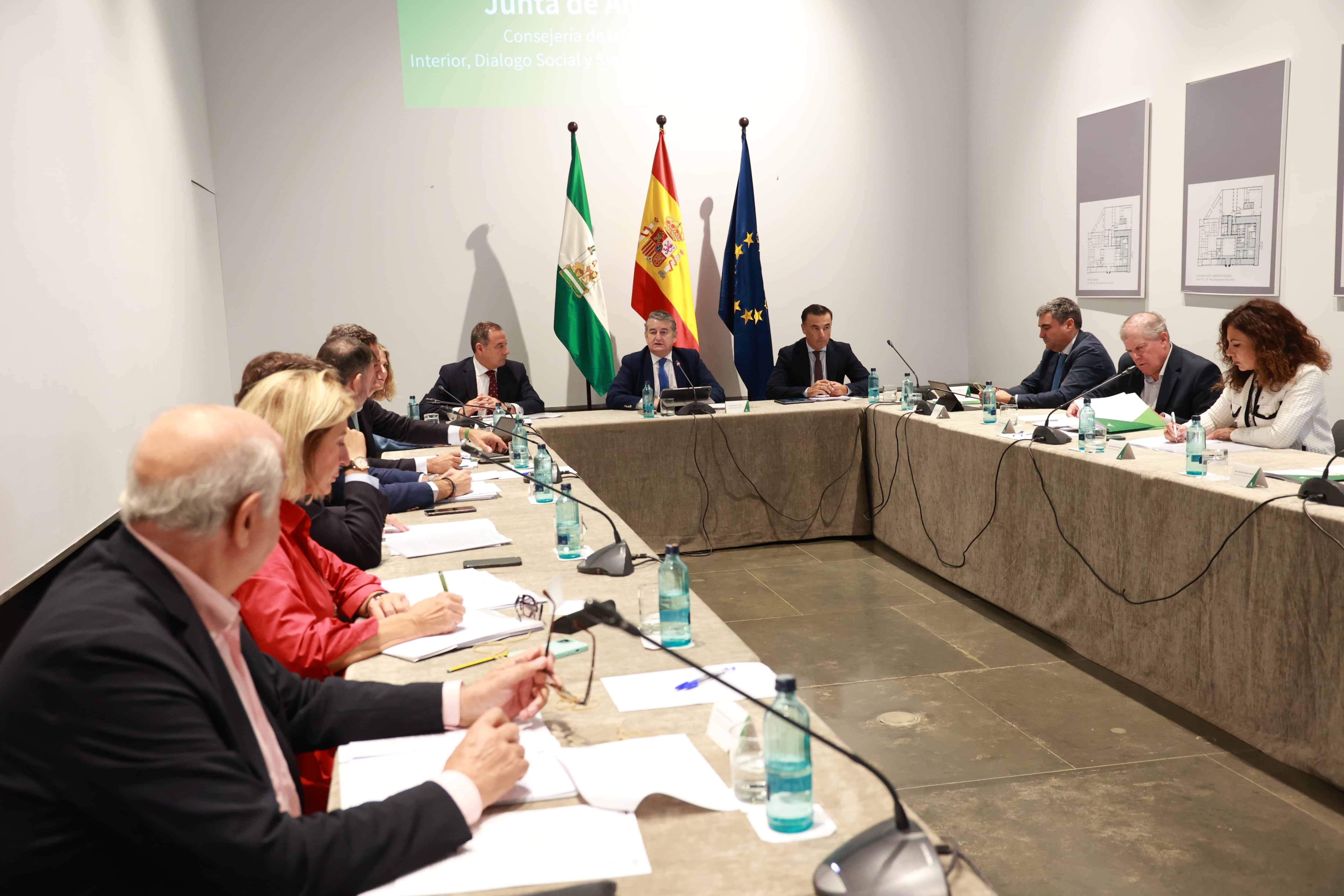 Antonio Sanz presidió la reunión del CATA