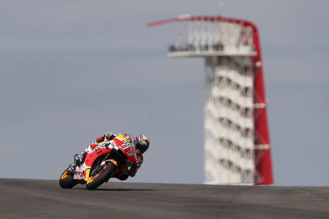 Márquez volvió a volar en Austin 