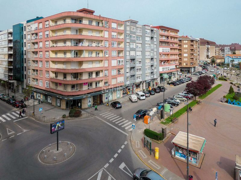 Rotonda en Maliaño.