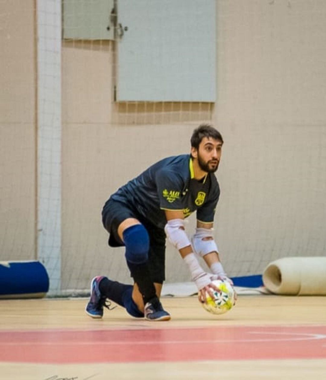 Javi Moyano, portero del Unión Alcoyana FS