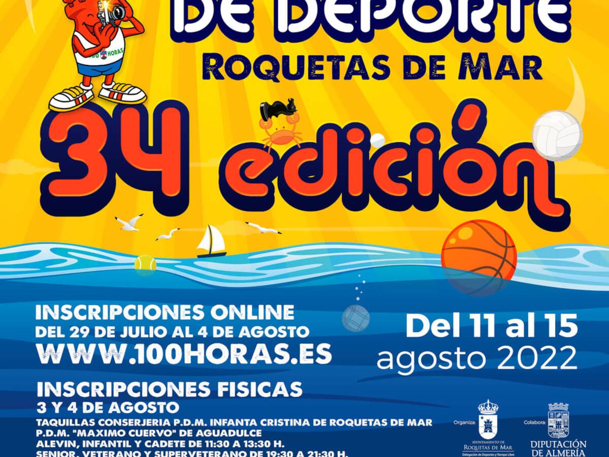 ¡Llegan las 100 horas de Deporte de Roquetas de Mar!