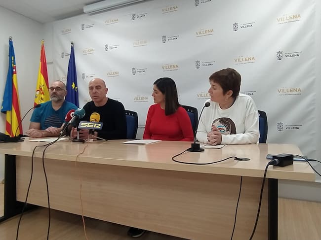 Momento de la rueda de prensa