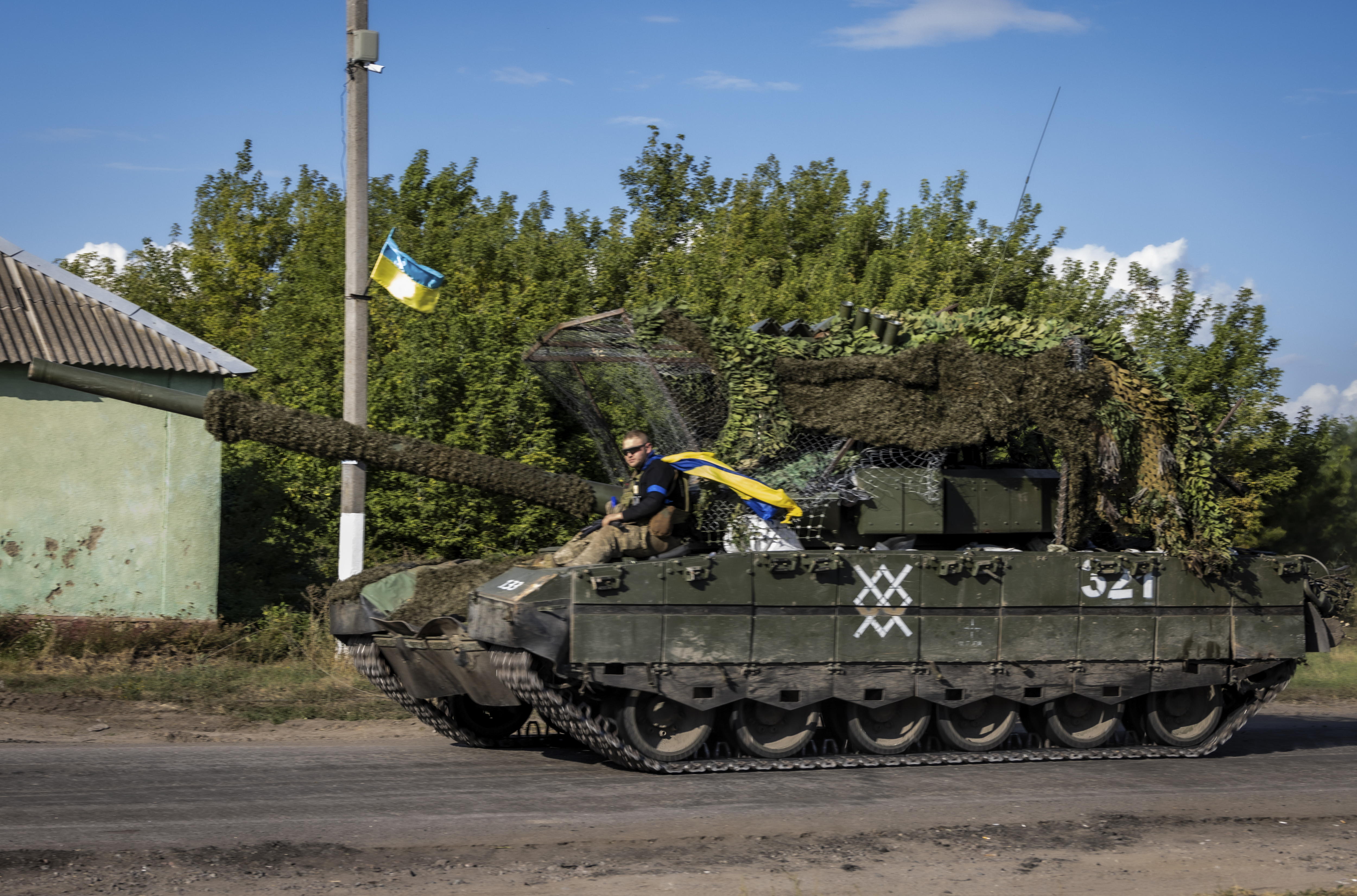 Situación en la frontera entre Rusia y Ucrania en el óblast de Sumy, cercano a Kursk.