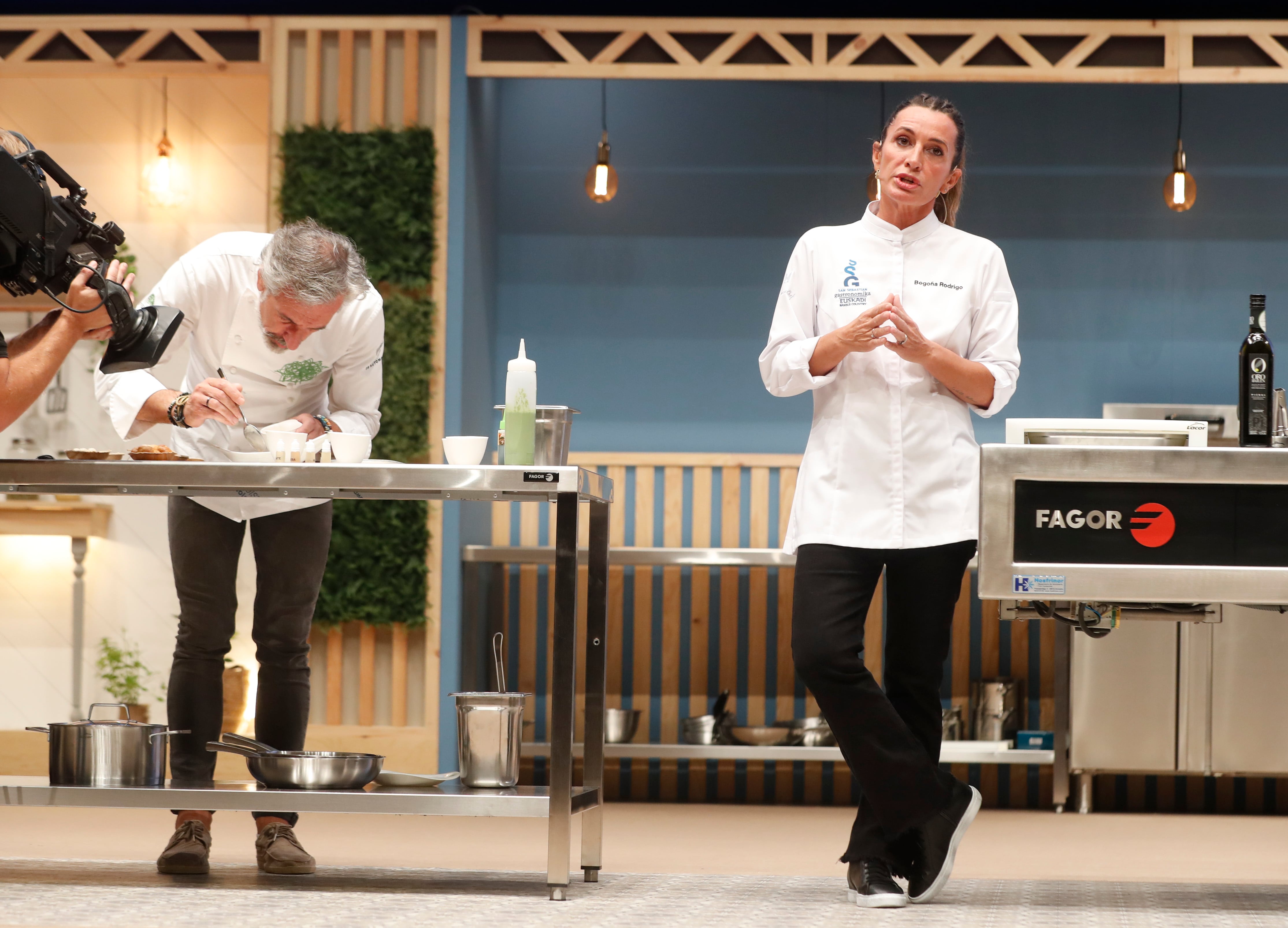 La cocinera valenciana Begoña Rodrigo, en San Sebastián Gastronomika.