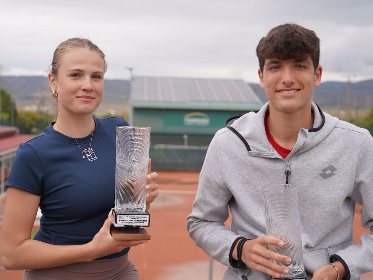 Mariella Thamm y Raffaele Ciurnelli, campeones del ITF J300 de Villena