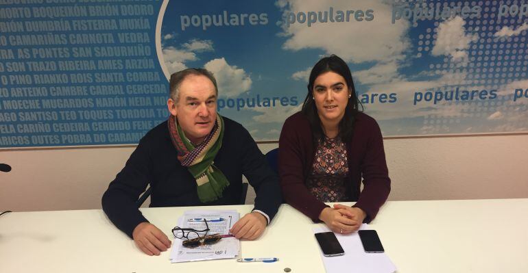 Miguel Lorenzo y María Aparicio, del PP