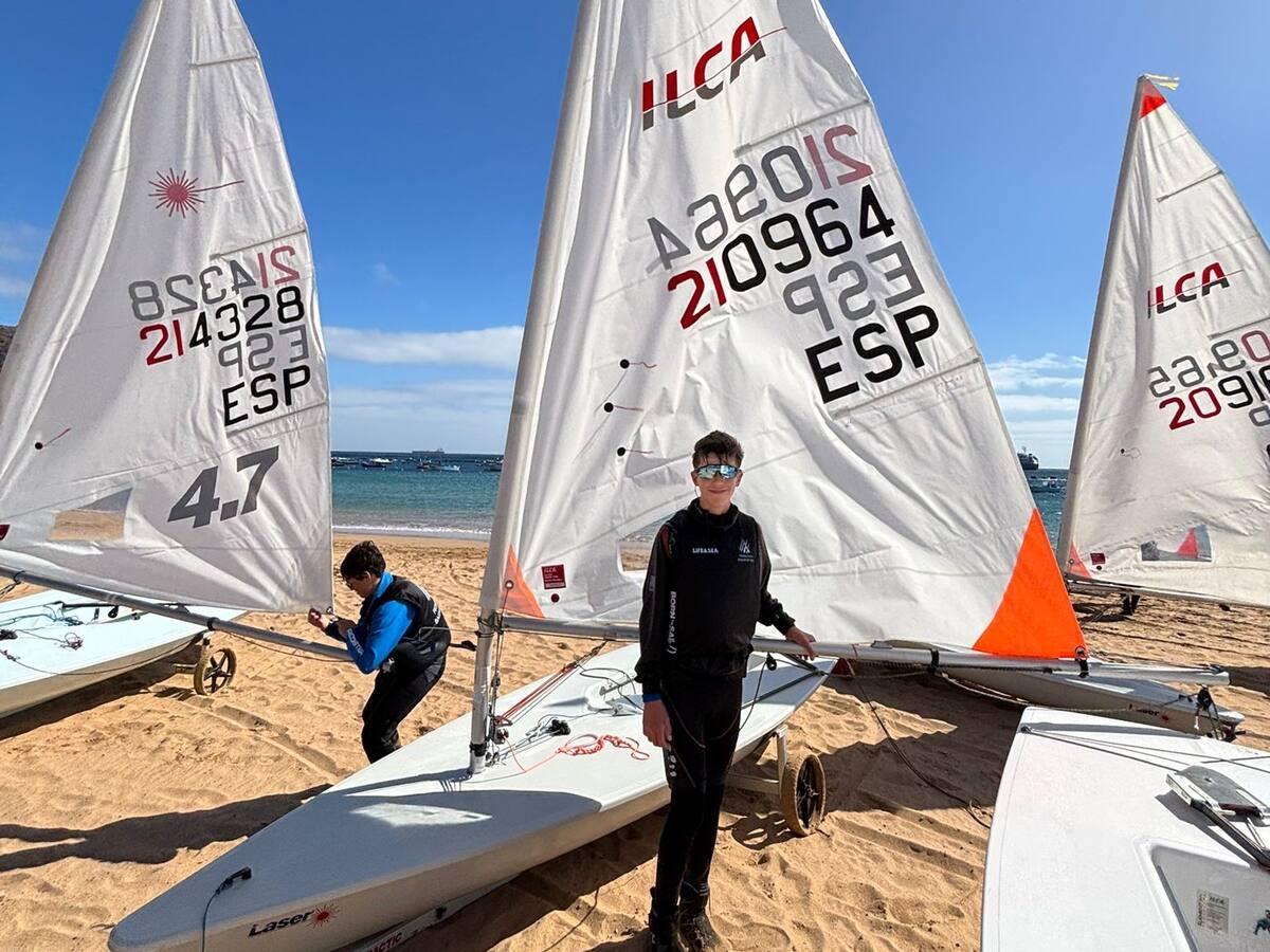 Bon paper de Sasha Pons del CN Ciutadella a la Copa d’Espanya d’ILCA 4