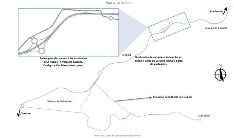 Mapa inicial del tramo