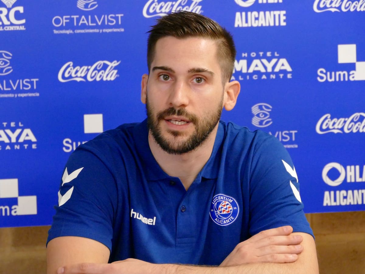 Nikola Rakcocevic: “Estoy muy feliz y muy contento de estar en Alicante”