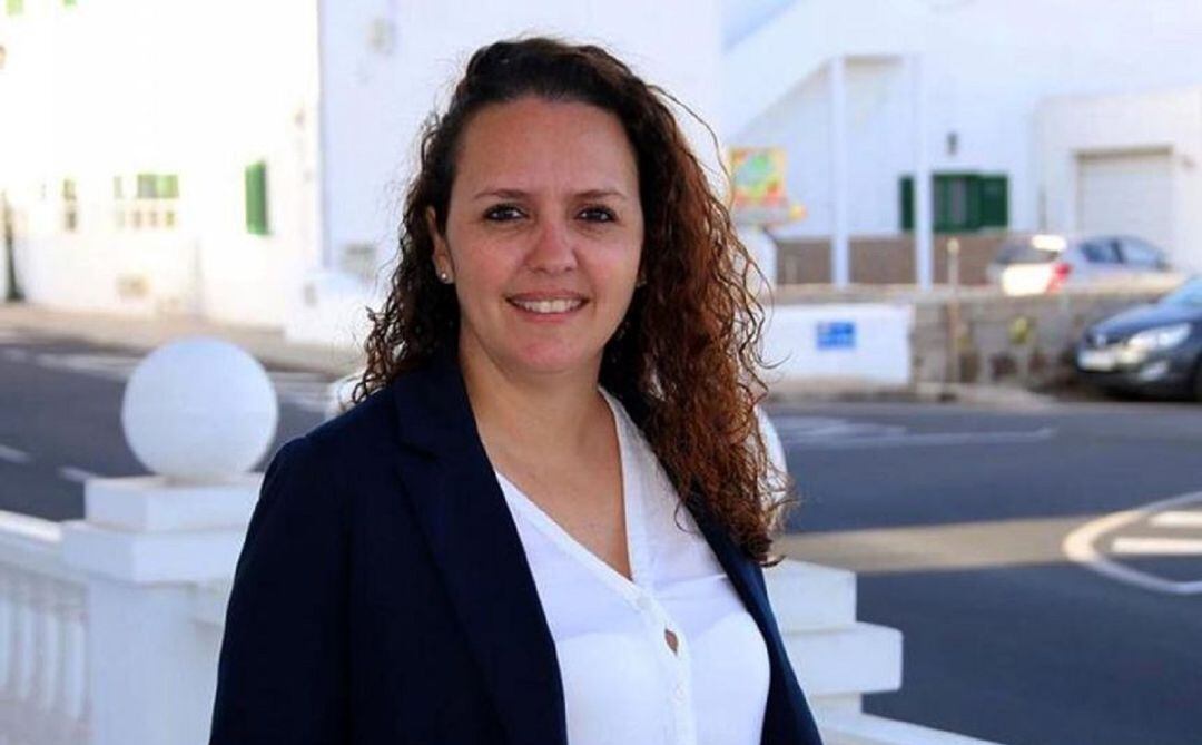 Begoña Hernández, portavoz del PSOE en el Ayuntamiento de Tinajo.