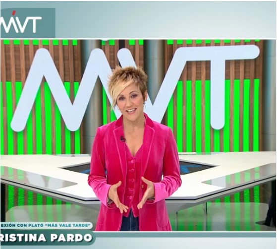 Cristina Pardo en Más vale Tarde