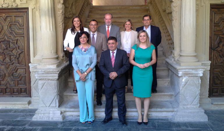 Encuentro presidentes diputaciones andaluzas en Baeza