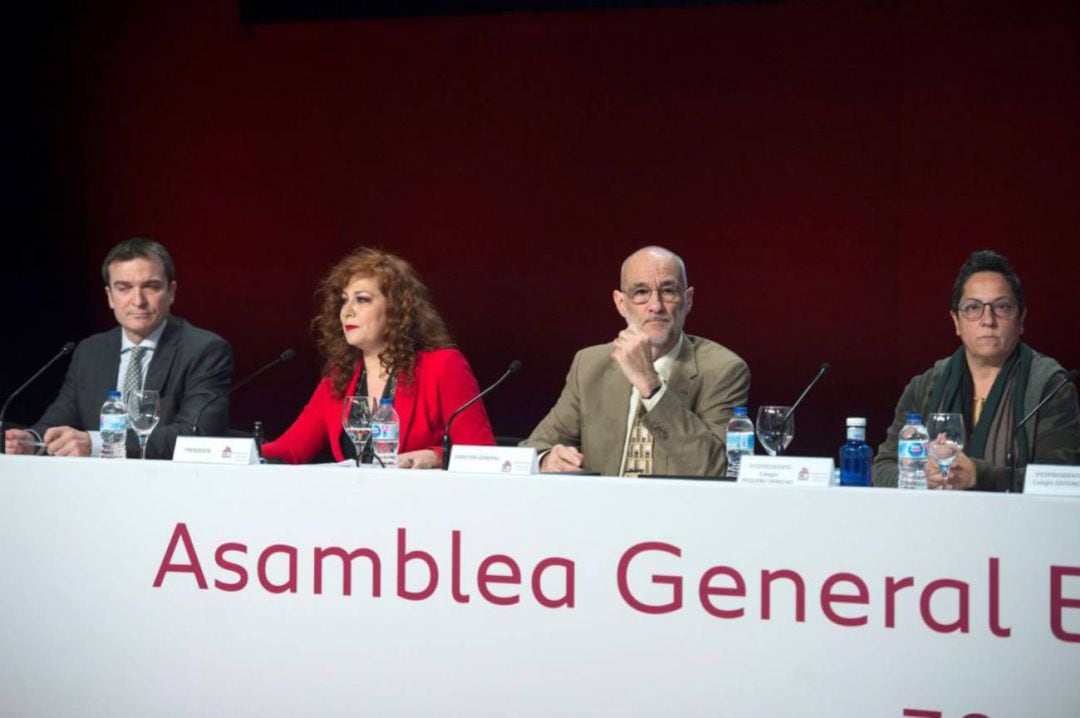 Imagen de la última asamblea de la SGAE del 30 de enero de 2019