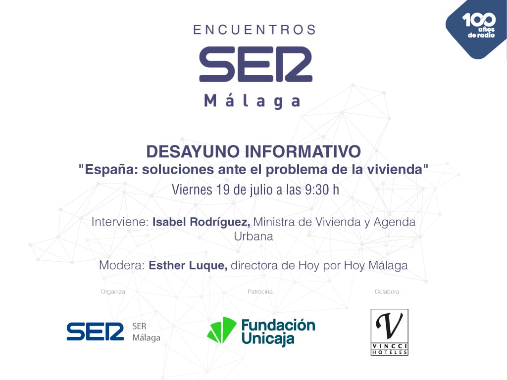 Encuentro SER Málaga 19 de julio