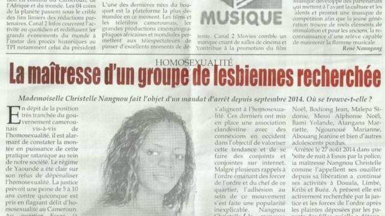 Fotografía publicada por Change.org de la mujer camerunesa perseguida por su orientación sexual en Camerún, su país de origen.