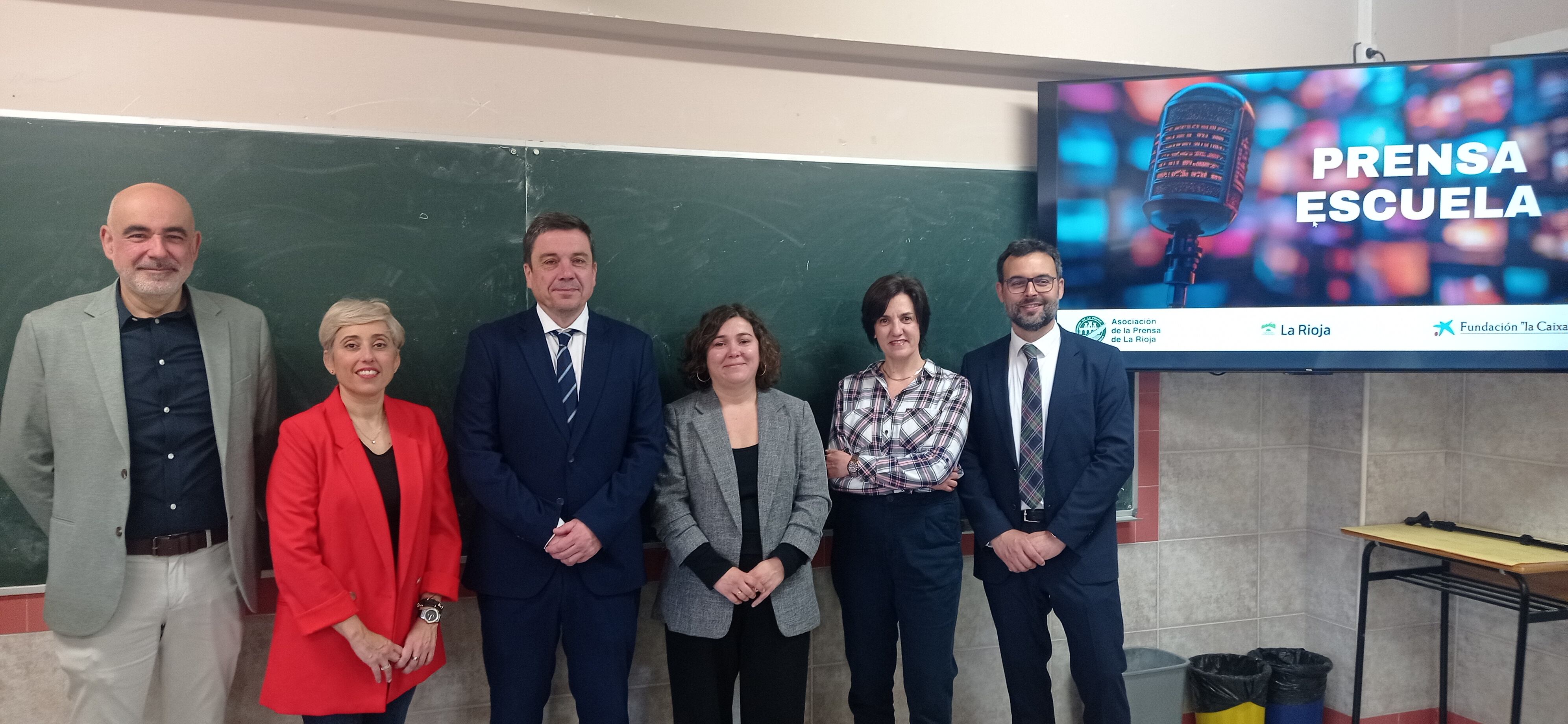 El programa Prensa Escuela ha acercado la realidad de los medios de comunicación a escolares de ESO y FP en La Rioja | Asociación de la Prensa de La Rioja