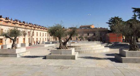 Plaza de España de San Fernando de Henares. 