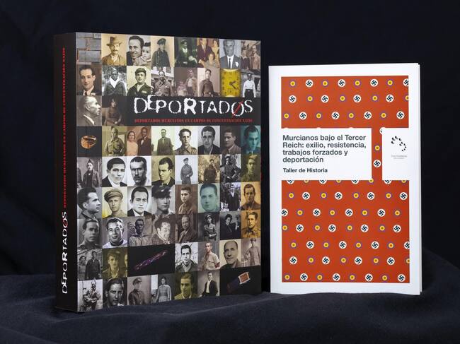 Portadas de los dos libros que se presentan el jueves en el Archivo Regional. CARM