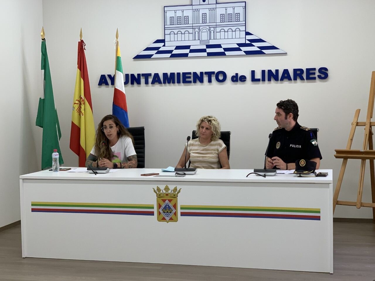 Laura Cerezuela, Isabel Bausán y José Pereira hacen balance de la Feria de Linares