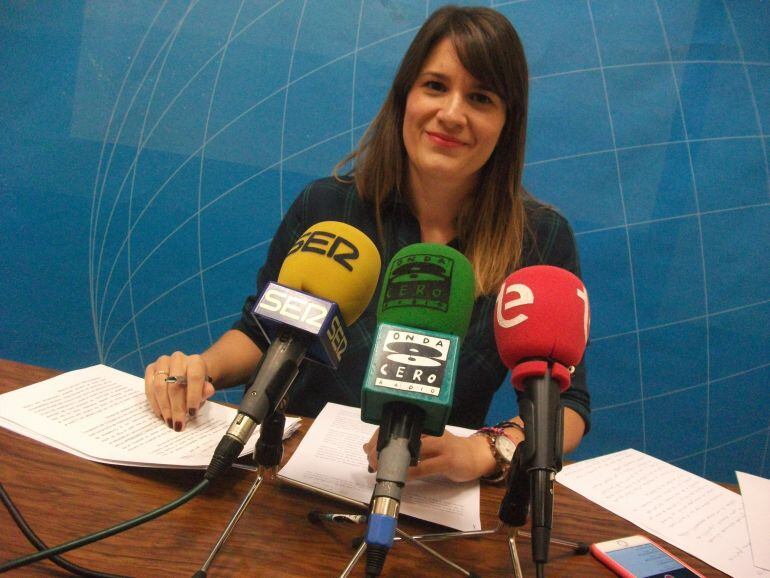 Erica Sánchez, concejala del PP