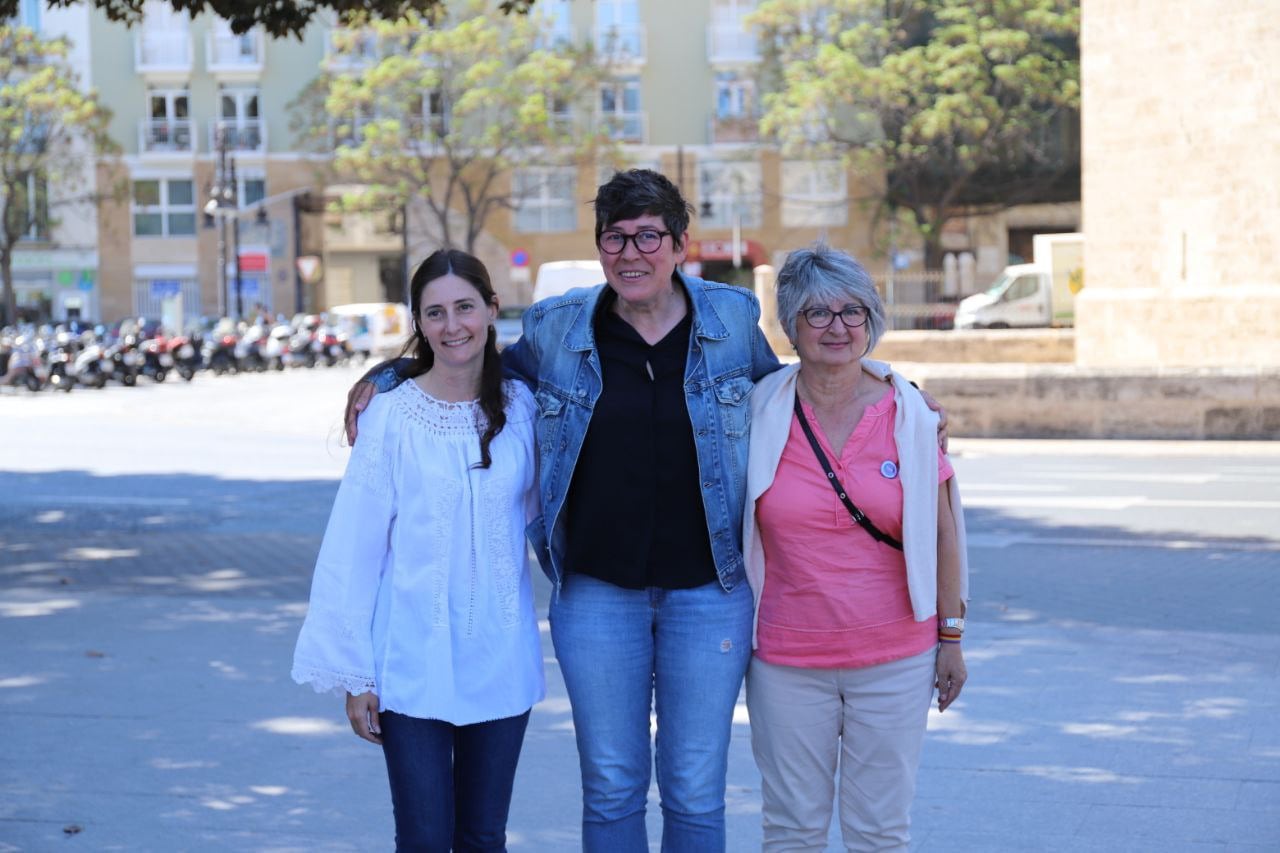 Pilar Lima, Lara Manyes y Chelo Poveda ocupan los primeros puestos de la lista de Unides Podem - EU para la alcaldía de València