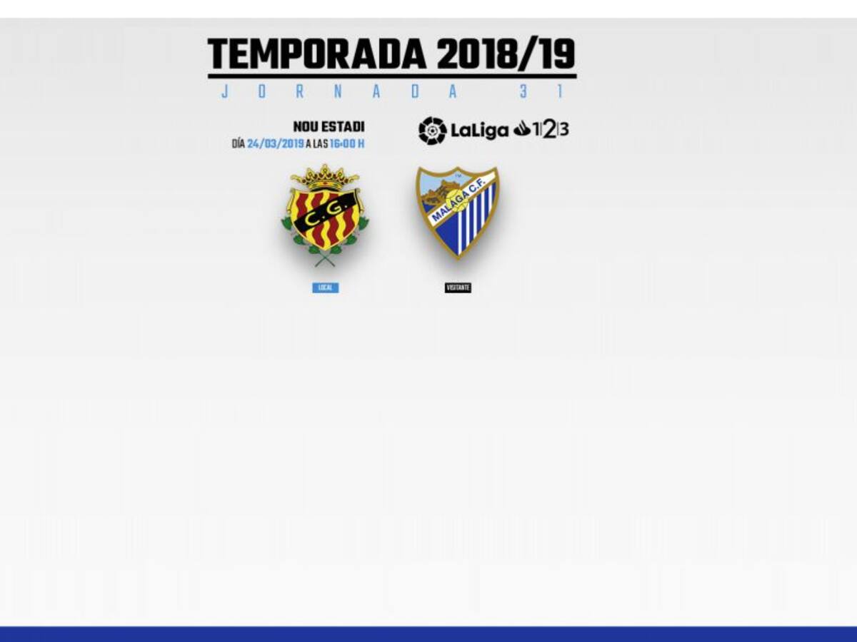 El Málaga vuelve al domingo ante el Nástic