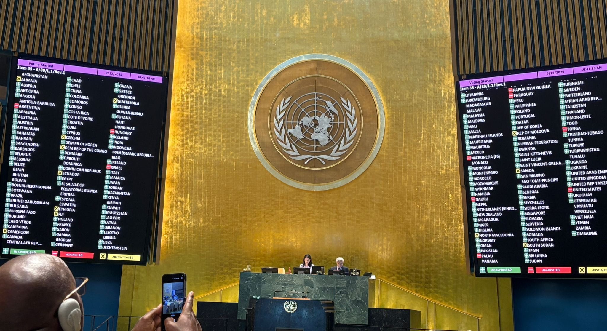 Votació de la Declaració de Nova York aquest vespre a la seu de l'ONU