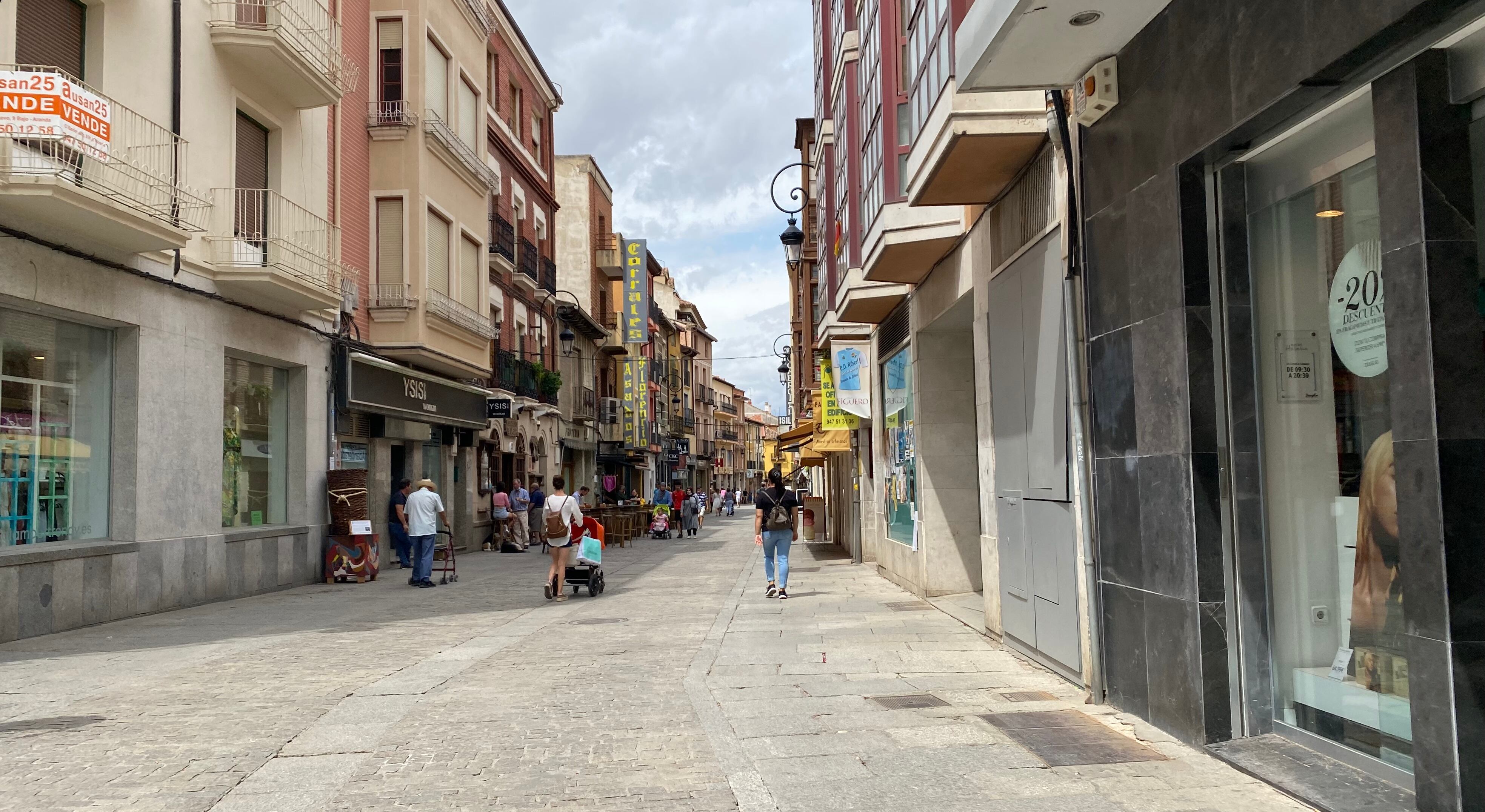 Calle Isilla de Aranda de Duero