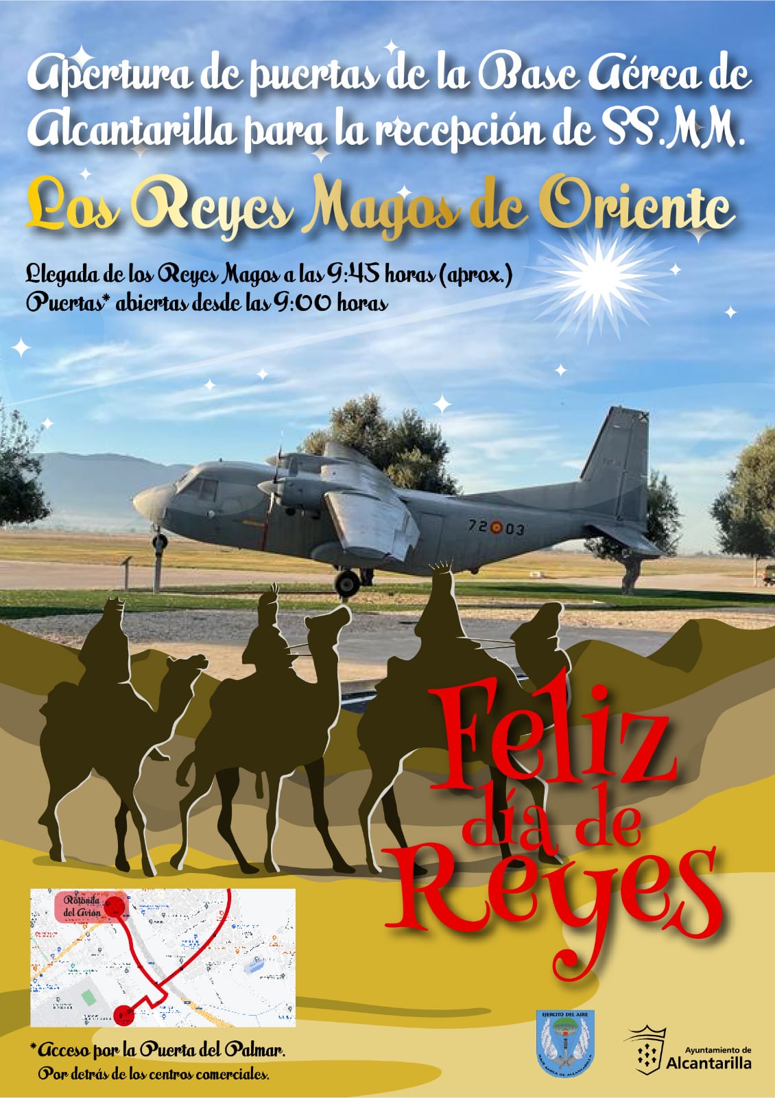 Llegada de los Reyes Magos a Alcantarilla