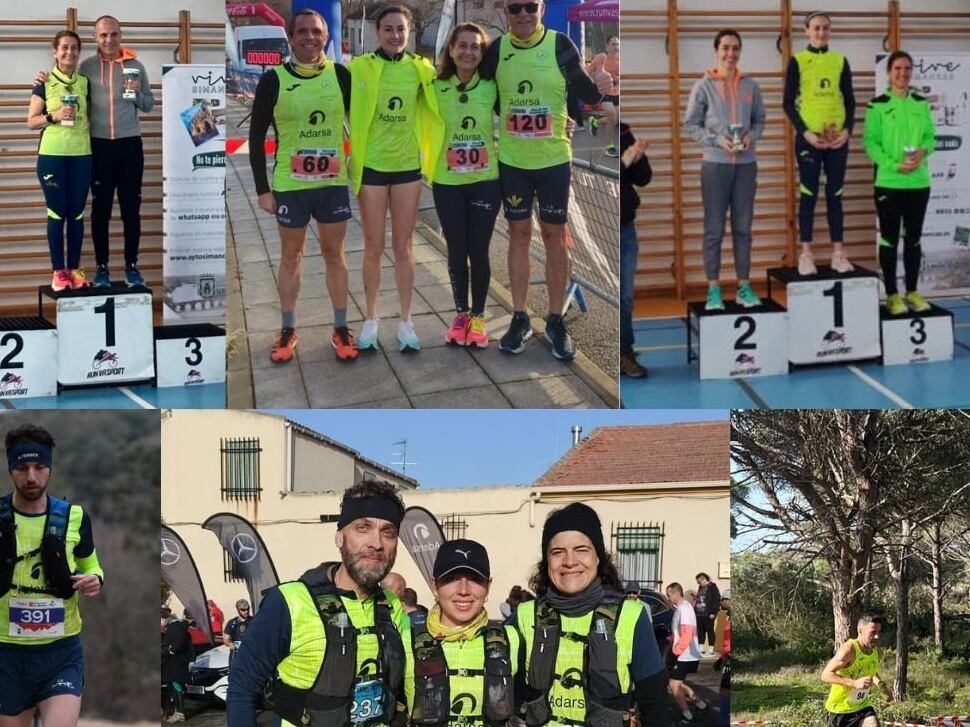 Atletas participantes en las diferentes pruebas del Zamora Corre
