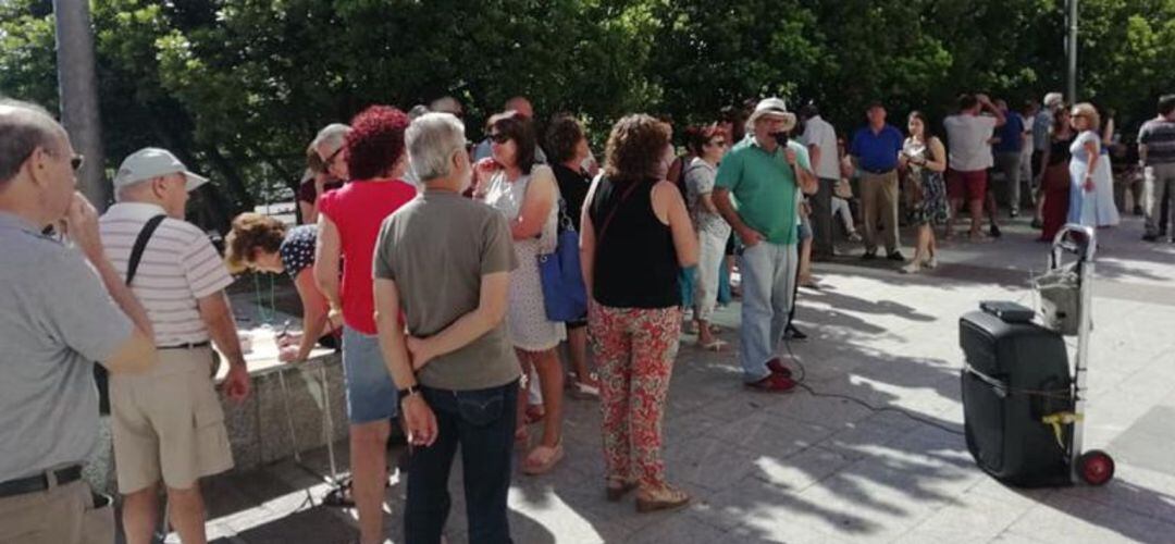 Manifestación de Plataforma por la Sanidad Pública de la Zona Norte de la Comunidad de Madrid