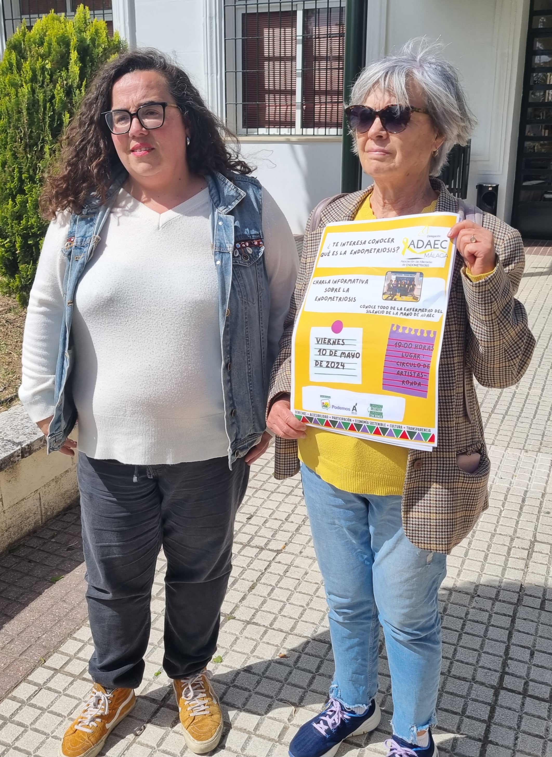 Representantes de la coalición &#039;Con Ronda&#039;