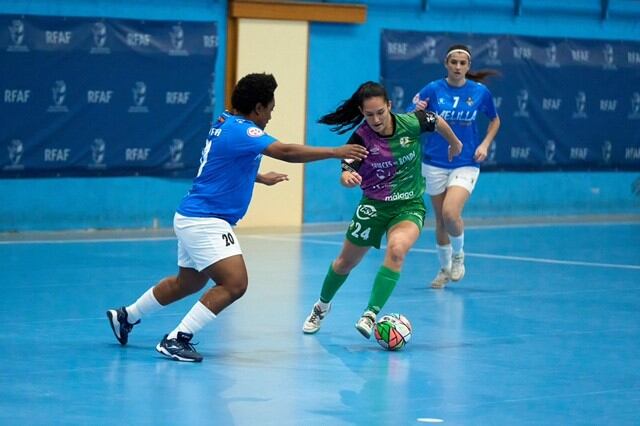 Un instante del partido