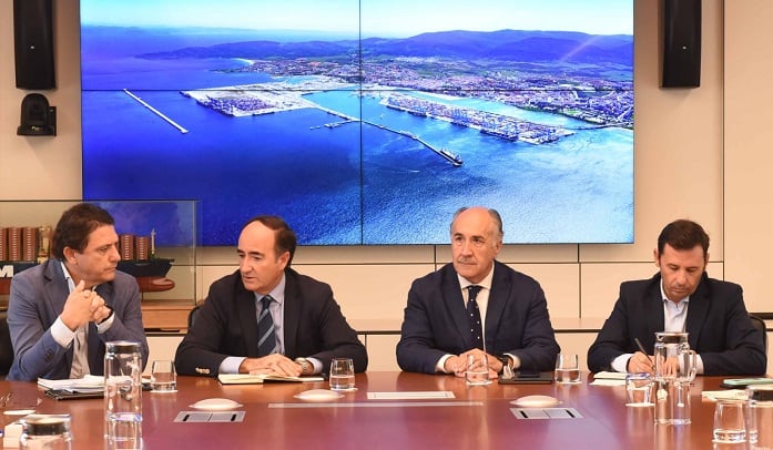 Un momento de la reunión