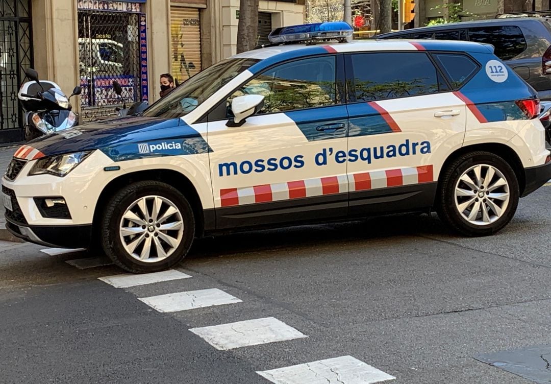 Coche patrulla de los Mossos d&#039;Esquadra