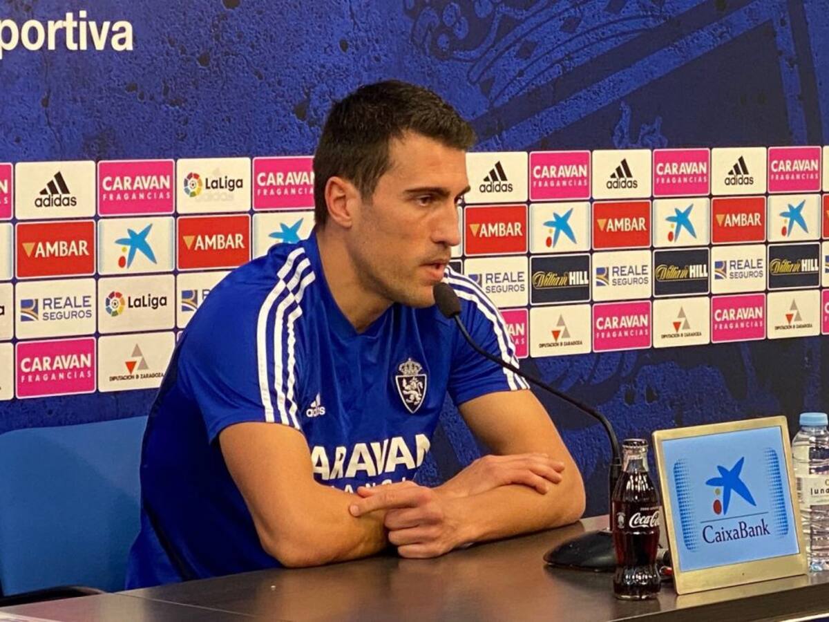 Zapater: "A día de hoy hay partido, pero mañana igual no"
