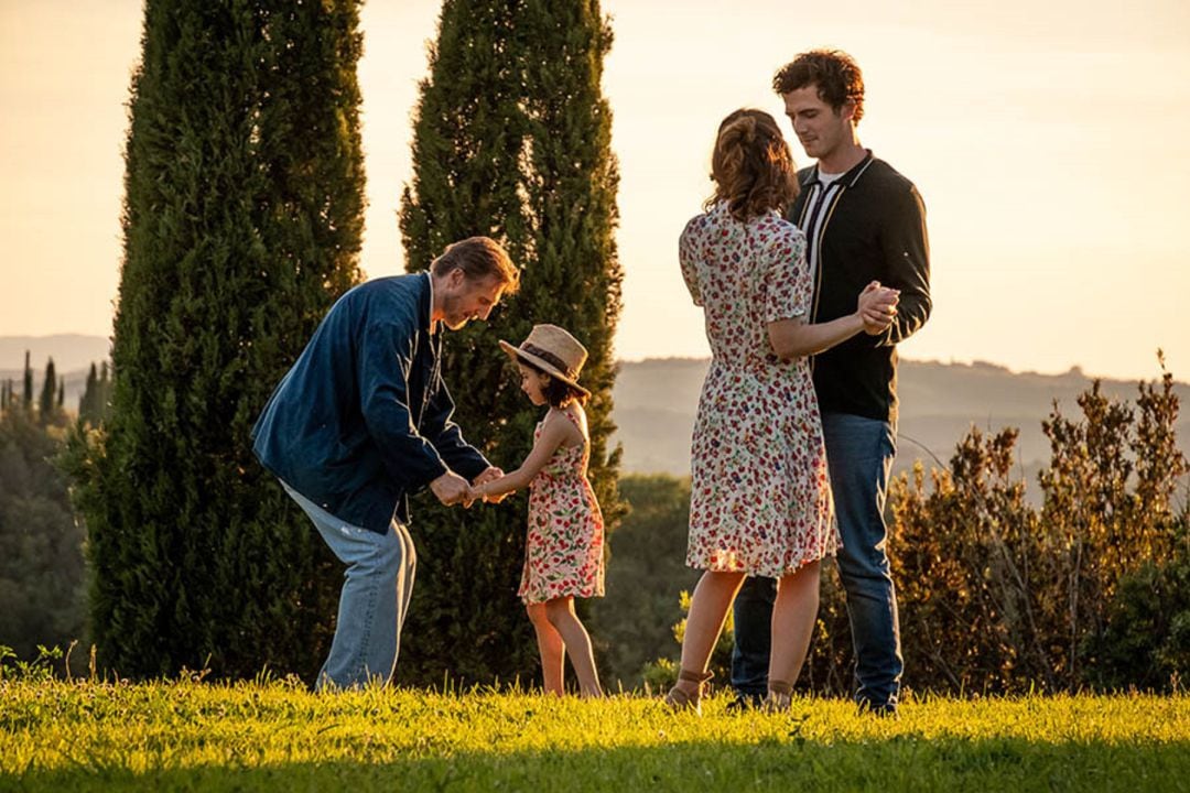 Liam Neeson y su hijo, Michaél Richardson, protagonizan &#039;Una Villa en la Toscana&#039;